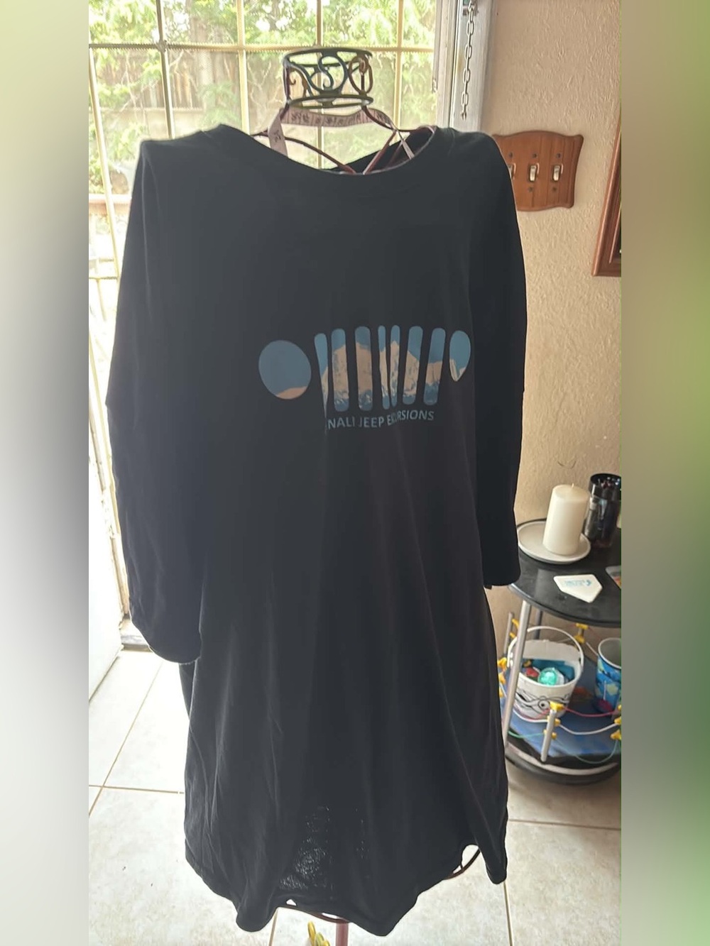 Black Jeep Emblems Long-Sleeve Men's Shirt